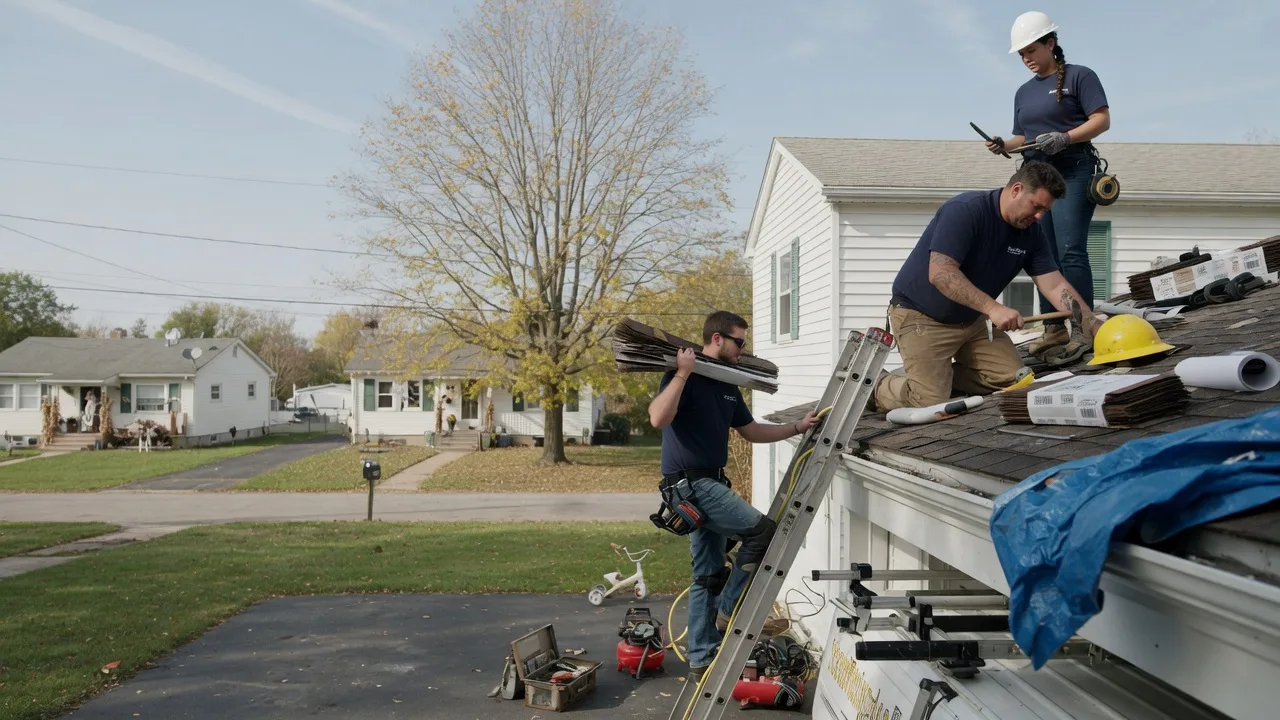 Local Roofing Contractors in Cerro Gordo, IL near me